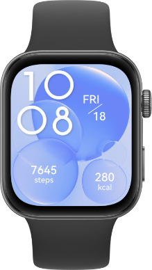 Huawei Smartwatch Fit 3, AMOLED, Android/iOS, Negro - Resistente al Agua