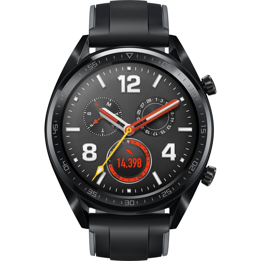 Huawei Smartwatch Watch GT 1.39", Touch, Bluetooth 4.2, Android/iOS, Negro