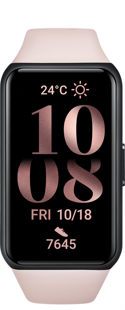 Huawei Smartwatch Band 6, Touch, Bluetooth 5.0, Android 4.4/iOS 9.0, Rosa - Resistente al Agua