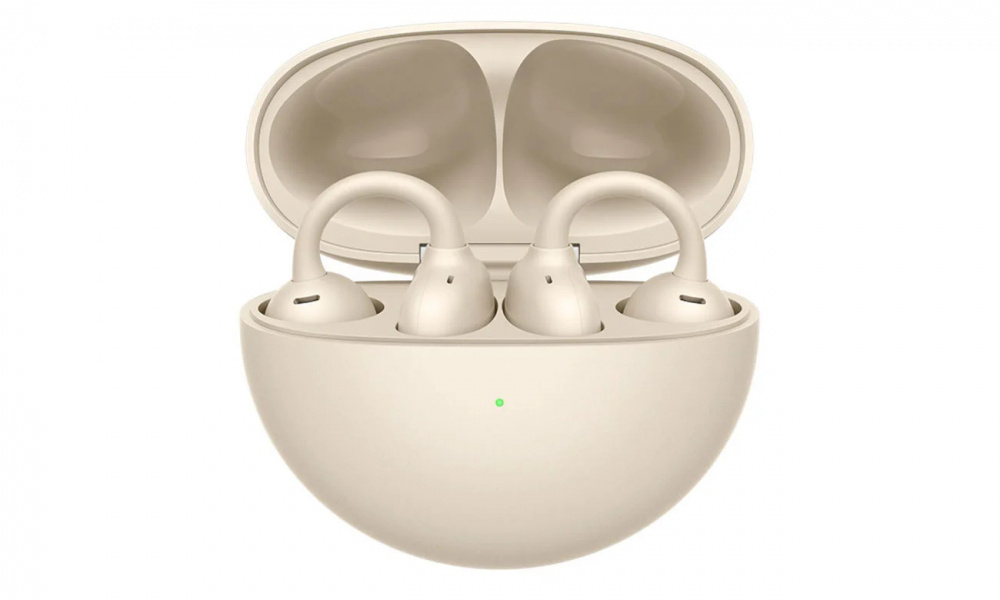 Huawei Audífonos Intrauriculares con Micrófono Freeclip, Inalámbrico, Bluetooth, Beige