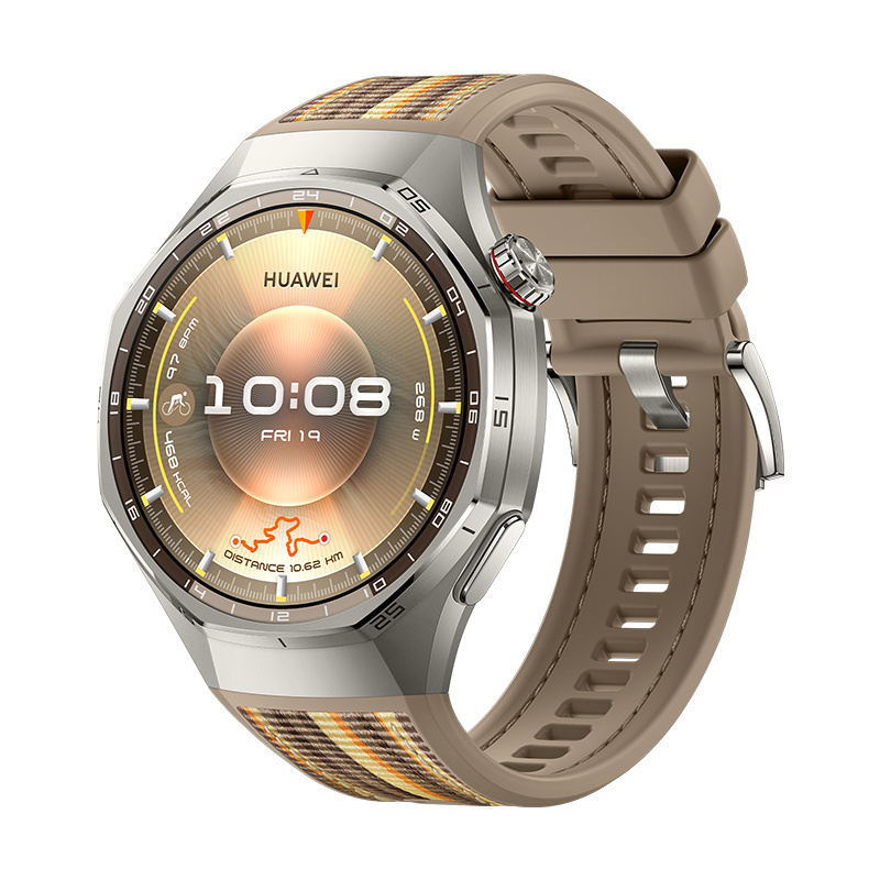 Huawei Smartwatch Watch GT 6 Pro, AMOLED, Android/iOS, Café - Resistente al Agua