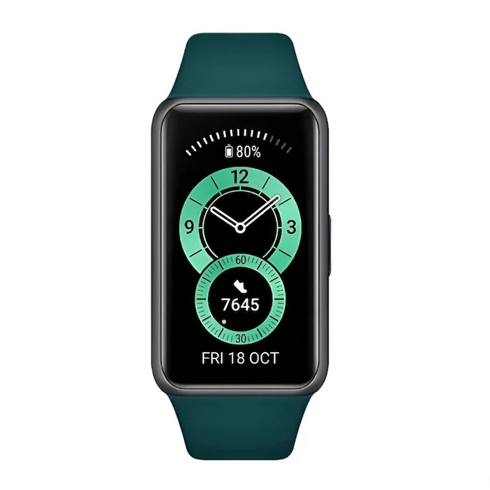 Huawei Smartband Band 6, Touch, Bluetooth 5.0, Android/iOS, Verde - Resistente al Agua
