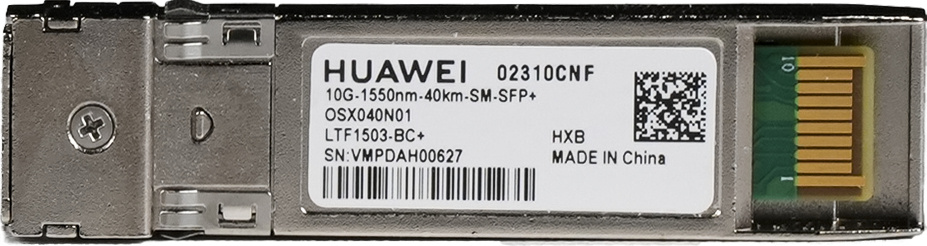 Huawei Módulo Transceptor OSX040N01 SFP+, LC, 10000 Mbit/s, 40Km, 1550nm