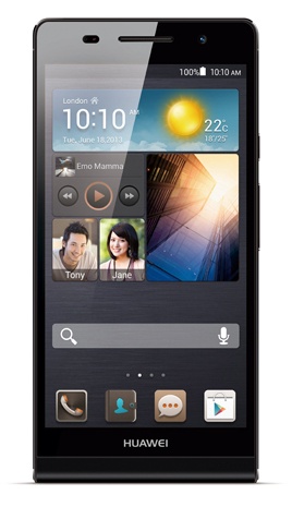 Huawei Ascend P6-U06 4.7'', 3G, Bluetooth 3.0, Android 4.2.2., Negro