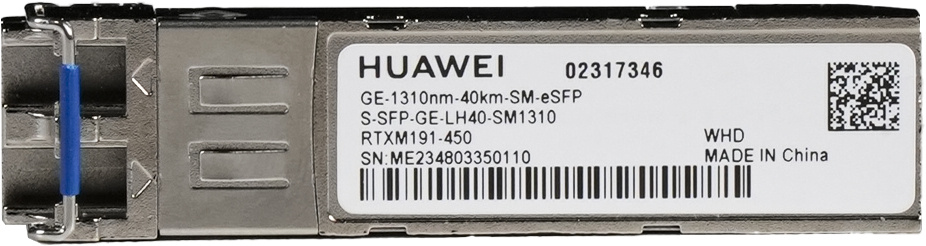 Huawei Módulo Transceptor S-SFP-GE-LH40-SM1310, LC, 1000 Mbit/s, 40Km, 1310nm
