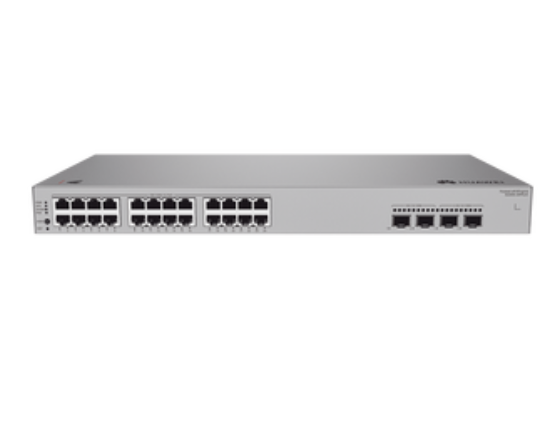Switch Huawei S220S-24P4JX, 24 Puertos Gigabit Ethernet 10/100/1000 24 x PoE 400W, 4 Puertos SFP, 2 Puertos SFP+, 98 Gbp/s, 16000 Entradas, Administrado
