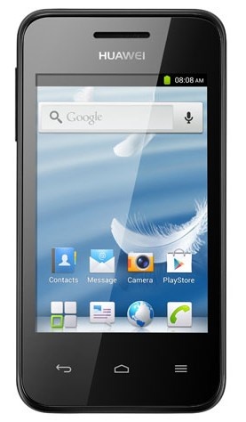 Huawei Ascend Y220 3.5'', 3G, Bluetooth 3.0+EDR, Android 2.3, Negro