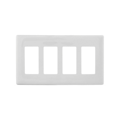 Hubbell Tapa Multigang, 4 Espacios, Blanco