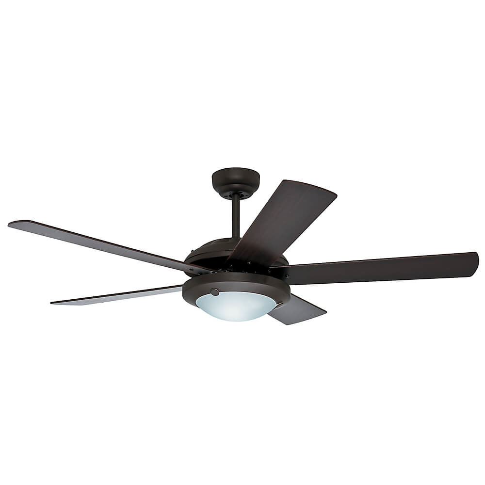 Hunter Ventilador de Techo Solaris, 3 Velocidades, 52", Café