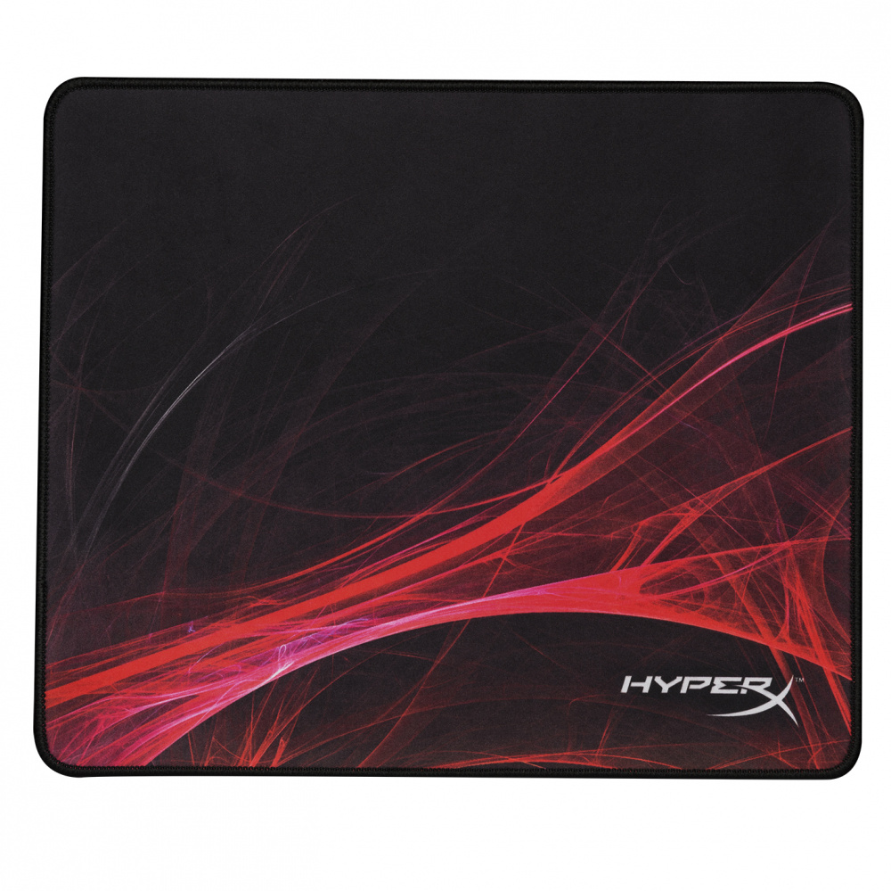 Mousepad Gamer HyperX FURY S Speed Edition M, 36 x 30cm, Negro/Rojo