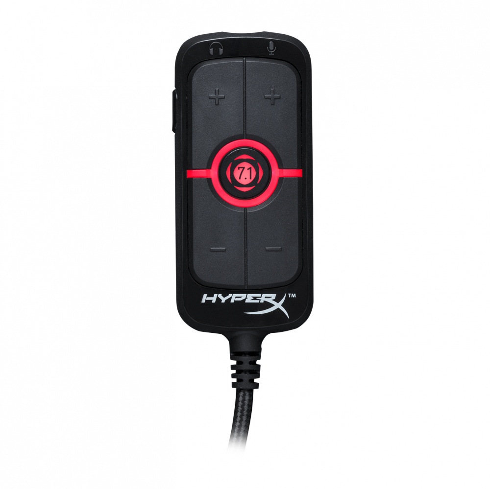 HyperX Tarjeta de Sonido Amp, 7.1 Canales, USB