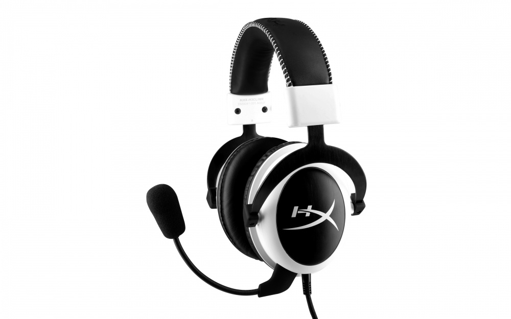 Hyperx Audífonos Gamer HyperX Cloud, Alámbrico, 1 Metro + 2 Metros de Extensión, 3.5mm, Negro/Blanco