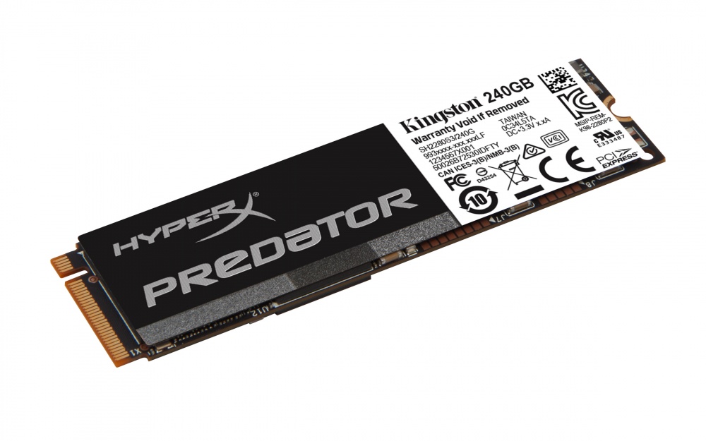 SSD HyperX Predator PCIe 2.0 x4, 240GB, M.2