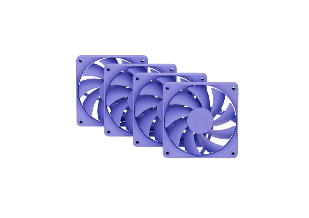 Ventilador Hyte FA12 Taro Milk, 120mm, 1500RPM, Morado