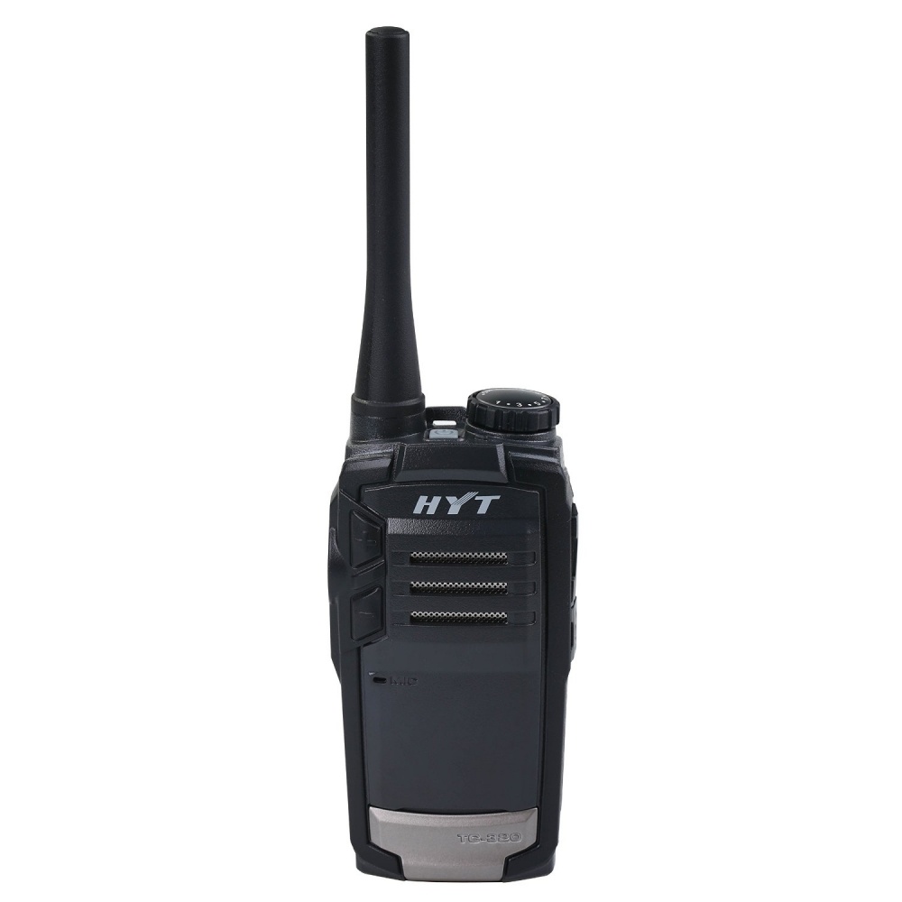 Hytera Radio Análogo Portátil de 2 Vías TC320-UHF, 16 Canales, 2W