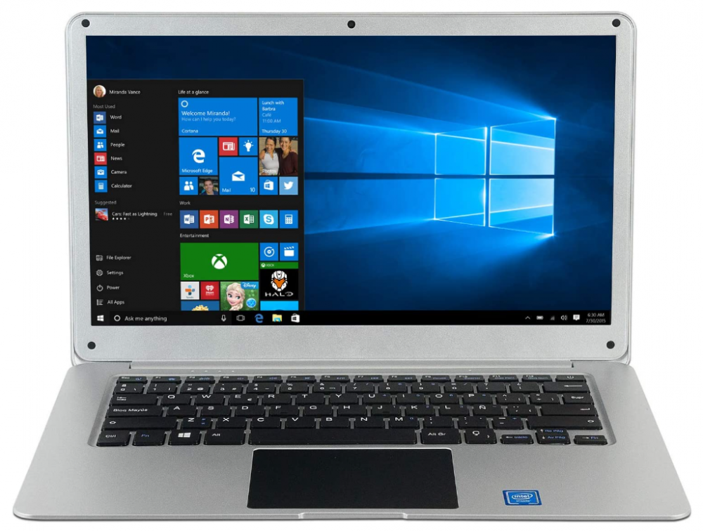 Laptop Hyundai Onnyx II 14.1'' Full HD, Intel Celeron N3350 1.10GHz, 4GB, 32GB HDD, Windows 10 Home 64-bit, Español, Plata