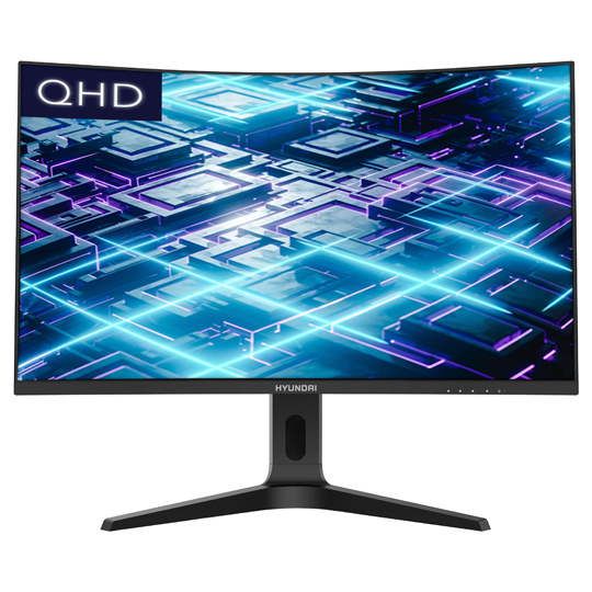 Monitor Gamer Curvo Hyundai HT32CGMBK03 LED 32", 2560x1440 Quad HD, G-Sync, 165Hz, HDMI/DisplayPort, Negro 