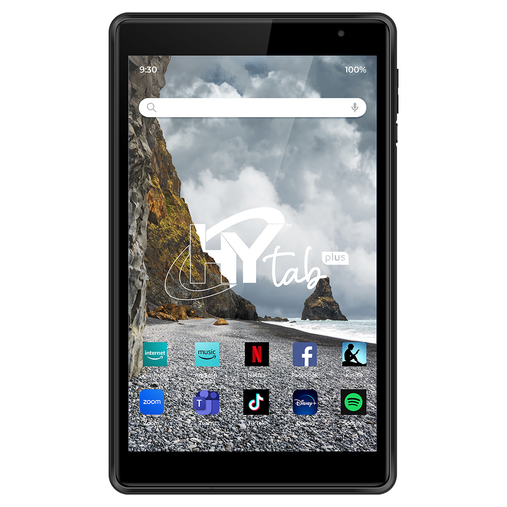 Tablet Hyundai HYTab 8" 1280x800, 64GB, 4GB RAM, Android 13, Negro