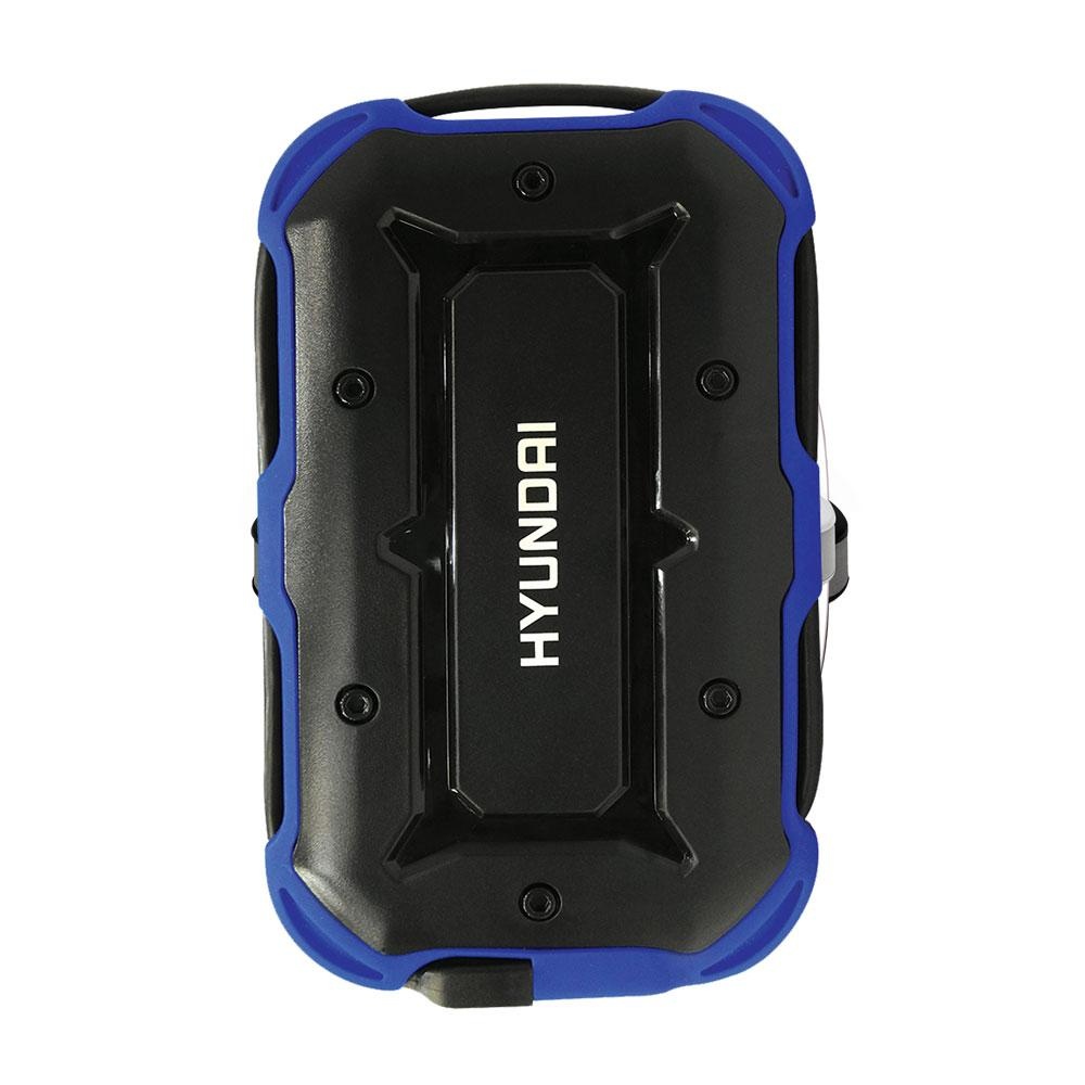 Disco Duro Externo Hyundai HTHD2000ERB 2.5'', 2TB, USB 3.1, Azul/Negro ― A Prueba de Agua, Golpes y Polvo
