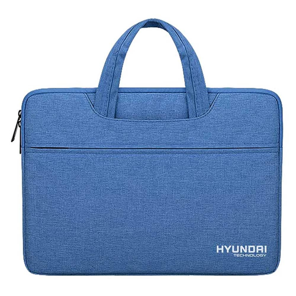 Hyundai Maletín de Poliéster HTL14BAGDB para Laptop 14", Azul