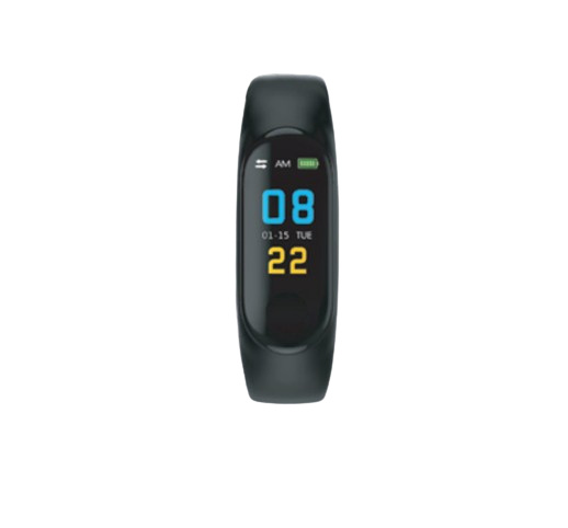 Hyundai Smartband SB001, Touch, Bluetooth 5.0, Android, Negro