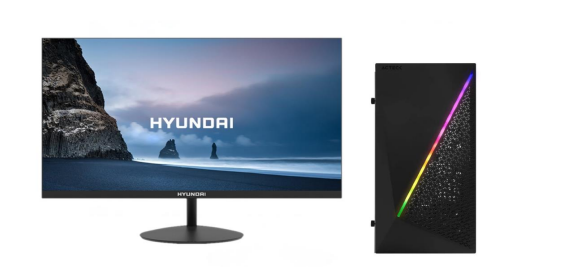 Computadora Hyundai PCR35300GSM, AMD Ryzen 3 5300G, 16GB, 500GB SSD, Windows 11 Prueba