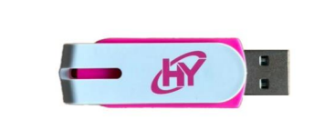 Memoria USB Hyundai U2BK/16GPK, 16GB, USB-A 2.0, Lectura 3MB/s, Escritura 10MB/s, Rosa