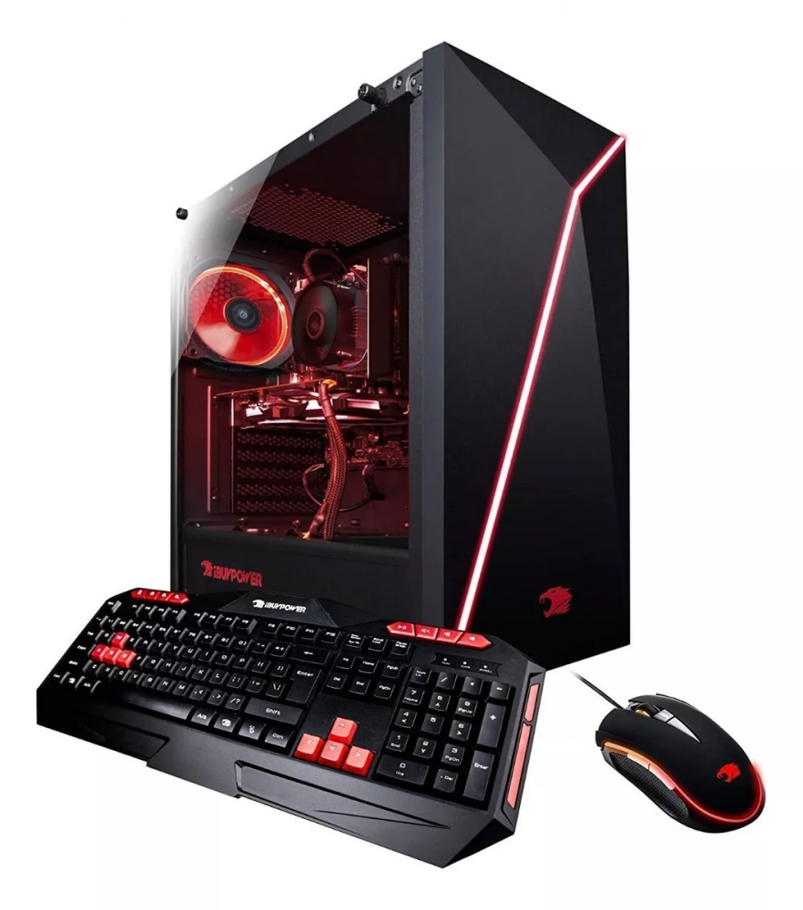 Computadora Gamer I Buy Power 010A, AMD FX-6300, NVIDIA GeForce GT 710, 8GB, 1TB, Wi-Fi, Windows 10 Pro + Teclado/Mouse