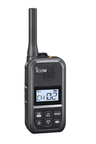 Icom Radio, Portátil de 2 Vías IC-F200, 16 Canales, 450 - 470 MHz