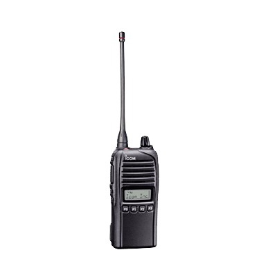 ICOM Radio Análogo Portátil de 2 Vías IC-F4230DS/32, 128 Canales, Negro