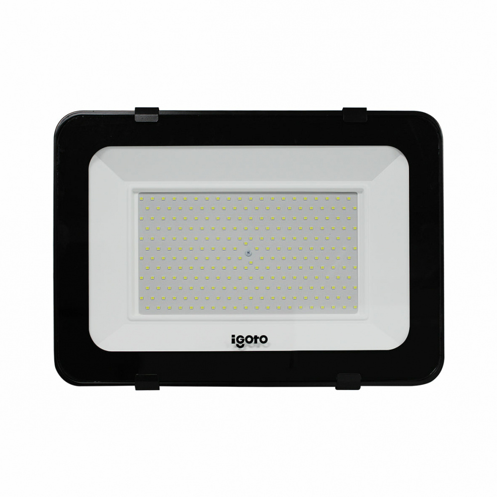 iGoto Reflector LED REF0200, Luz Fría, 200W, 20000 Lúmenes, Negro