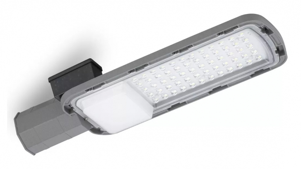 iGoto Lámpara LED de Vialidad, SL1050, Exterior, Luz Fría, 50W, 5.000 Lúmenes, Gris