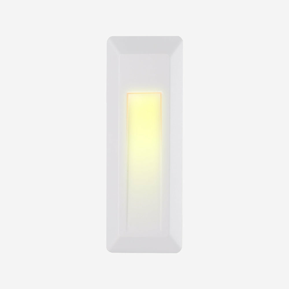 Illux Lámpara LED para Pared ML-7401.B30, Exteriores, Luz Cálida, 1.23W, 37 Lúmenes, Blanco, para Casa