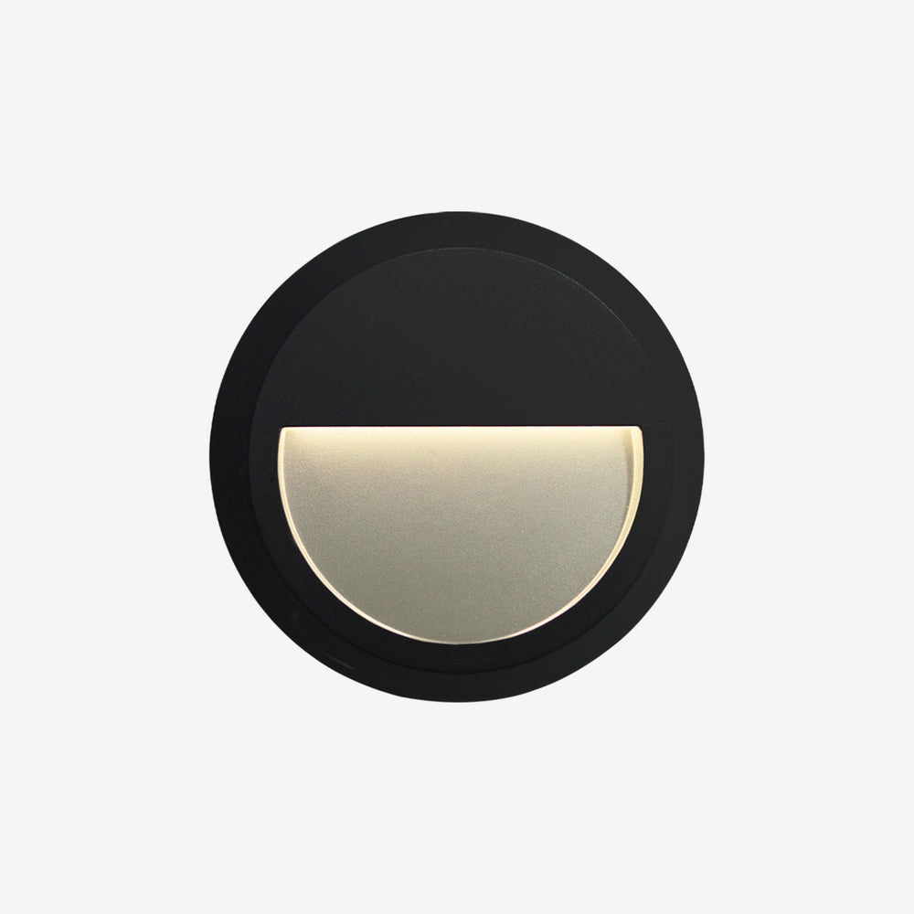 Illux Lámpara LED para Pared Arbotante ML-7402.N30, Exteriores, Luz Cálida, 1.62W, 68 Lúmenes, Negro, para Casa