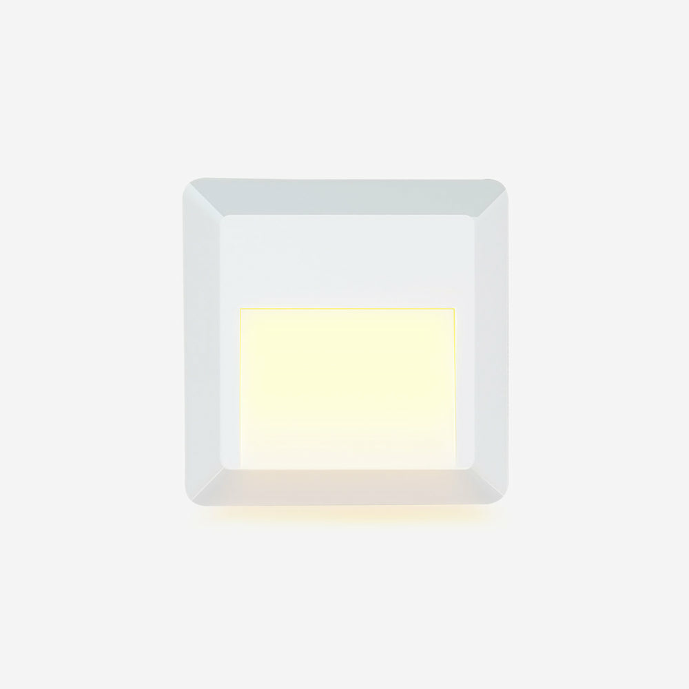 Illux Lámpara LED para Sobreponer para Muro ML-7403, Exteriores, Luz Cálida, 1.5W, 89 Lúmenes, Blanco, para Casa