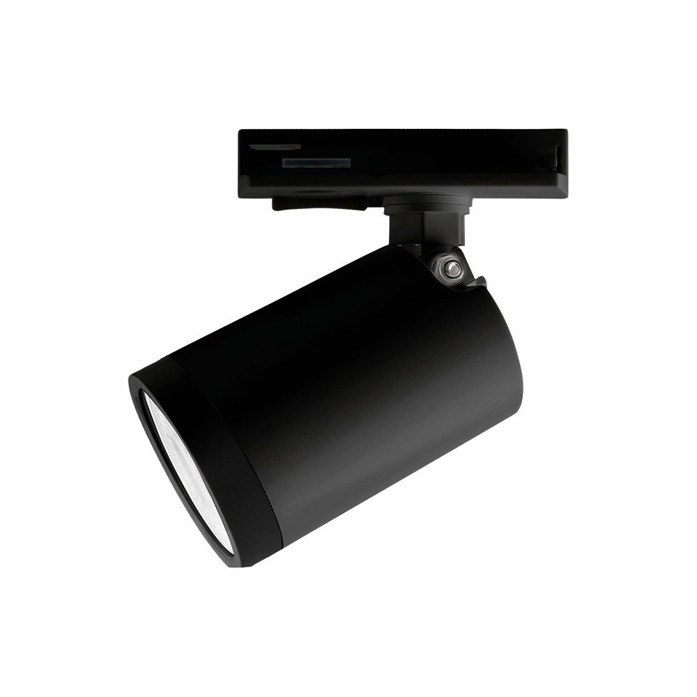 Illux Lámpara Spot para Techo TL-2910, hasta 10W, Base GU10, Negro - No Incluye Foco