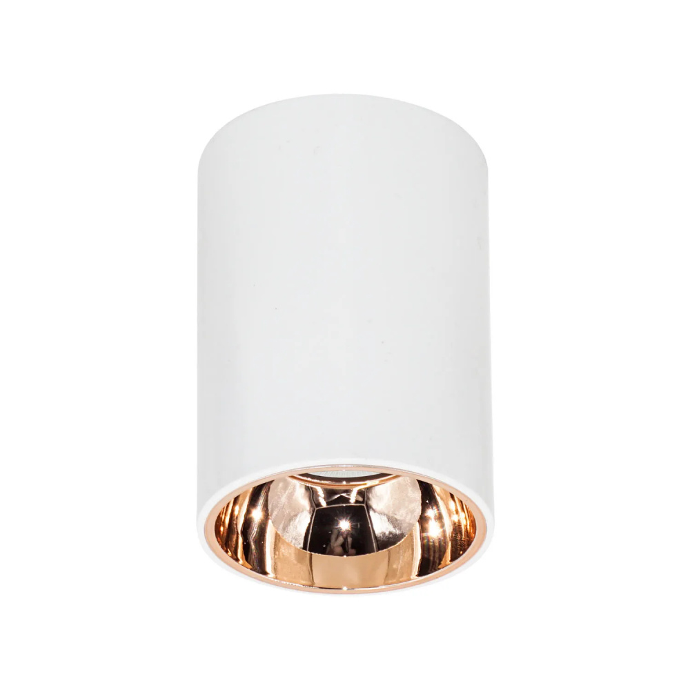 Illux Lámpara LED para Techo TL-2917.BD, Interiores, 9W, Base GU53, Blanco/Dorado - No Incluye Foco