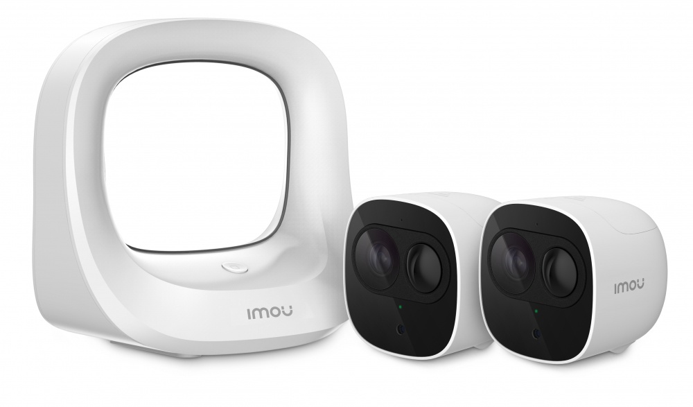 Imou Cámara de Seguridad IP Smart WiFi Cubo para Exteriores Cell Pro, Inalámbrico, 1920x1080 Full HD, Día/Noche 