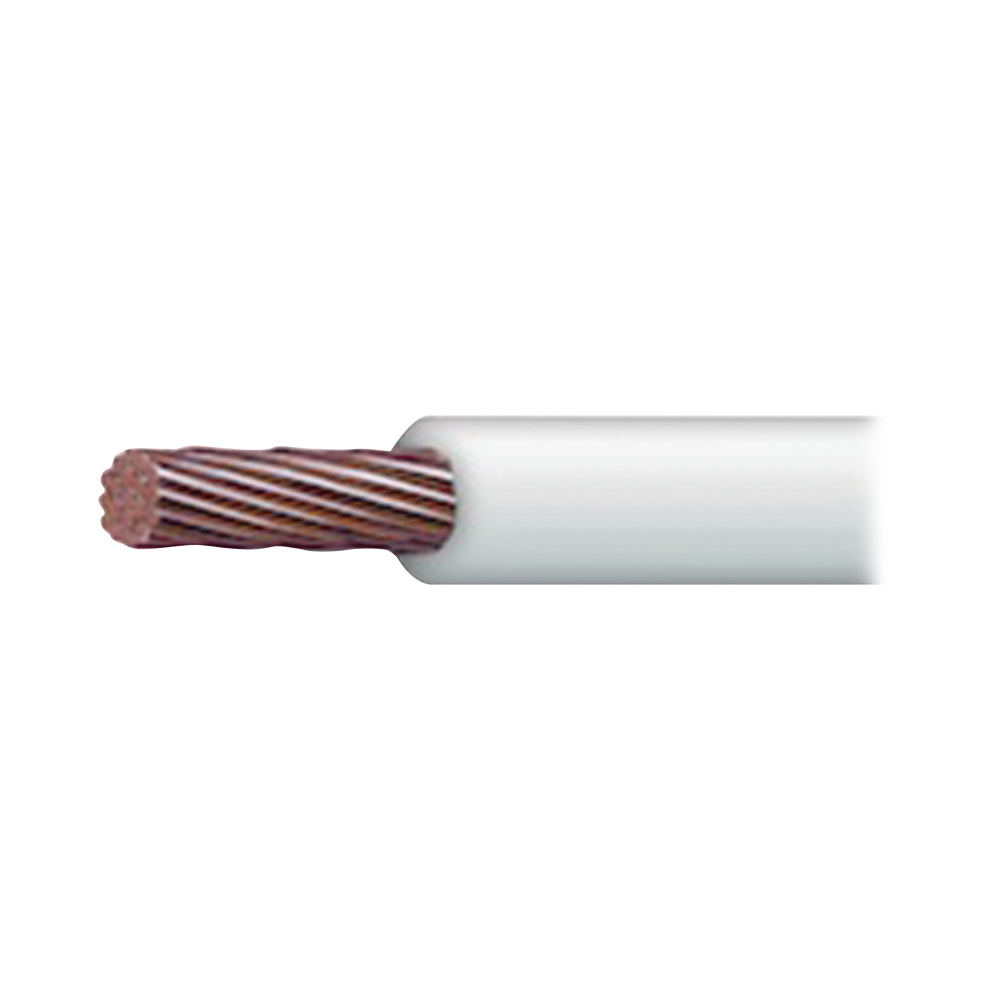 Indiana Cable Eléctrico de Cobre, 12 AWG, 19 Hilos, Blanco - Precio por Metro
