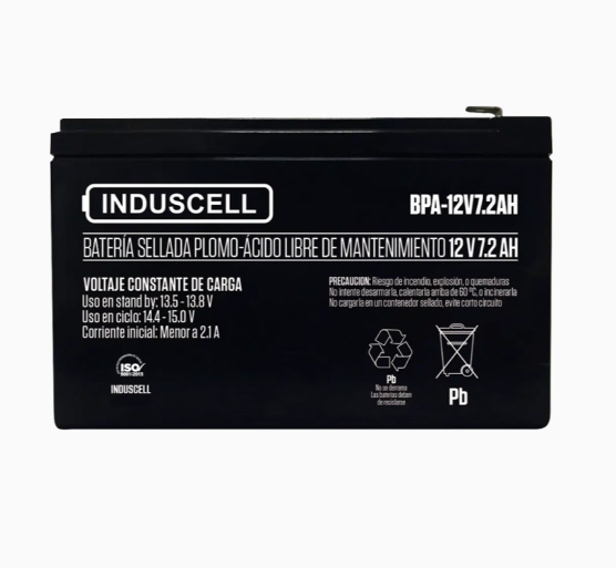 Induscell Batería de Reemplazo para No Break BPA-12V9AH, 12V, 9Ah