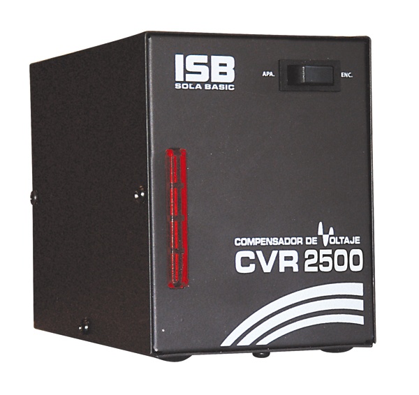 Regulador Industrias Sola Basic CVR-2500, 1500W, 2500VA, 1x NEMA 5-15R