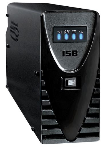 No Break Industrias Sola Basic NBKS-600, 300W, 600VA, Entrada 95V - 140V, Salida 127V, 8 Salidas 