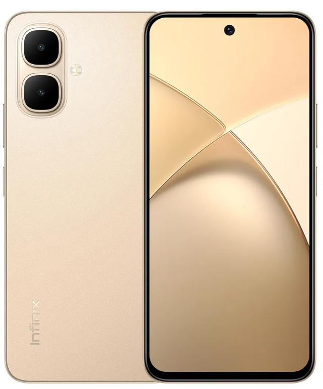 Infinix SMART 10 6.67" Dual SIM, 128GB, 4GB RAM, Dorado