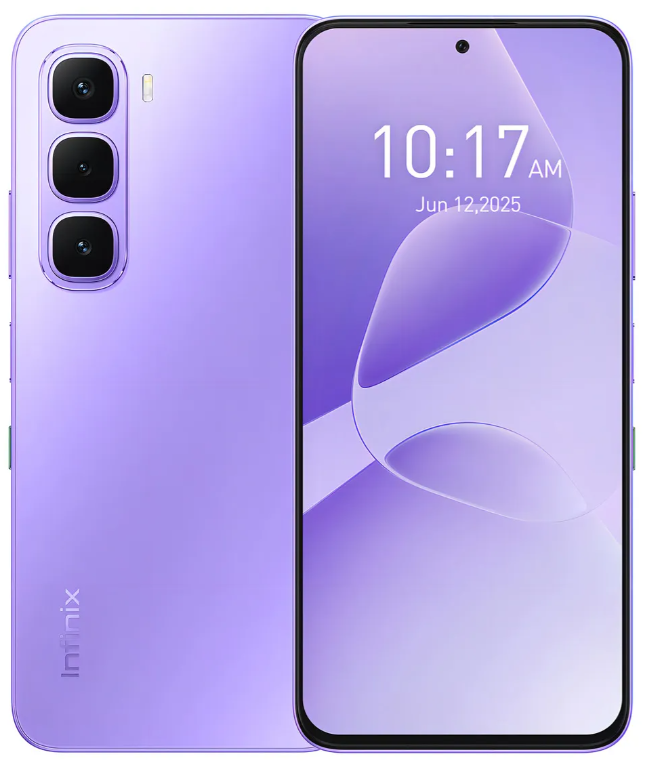 Infinix HOT 60i 6.7" Dual SIM, 256GB, 8GB RAM, Morado