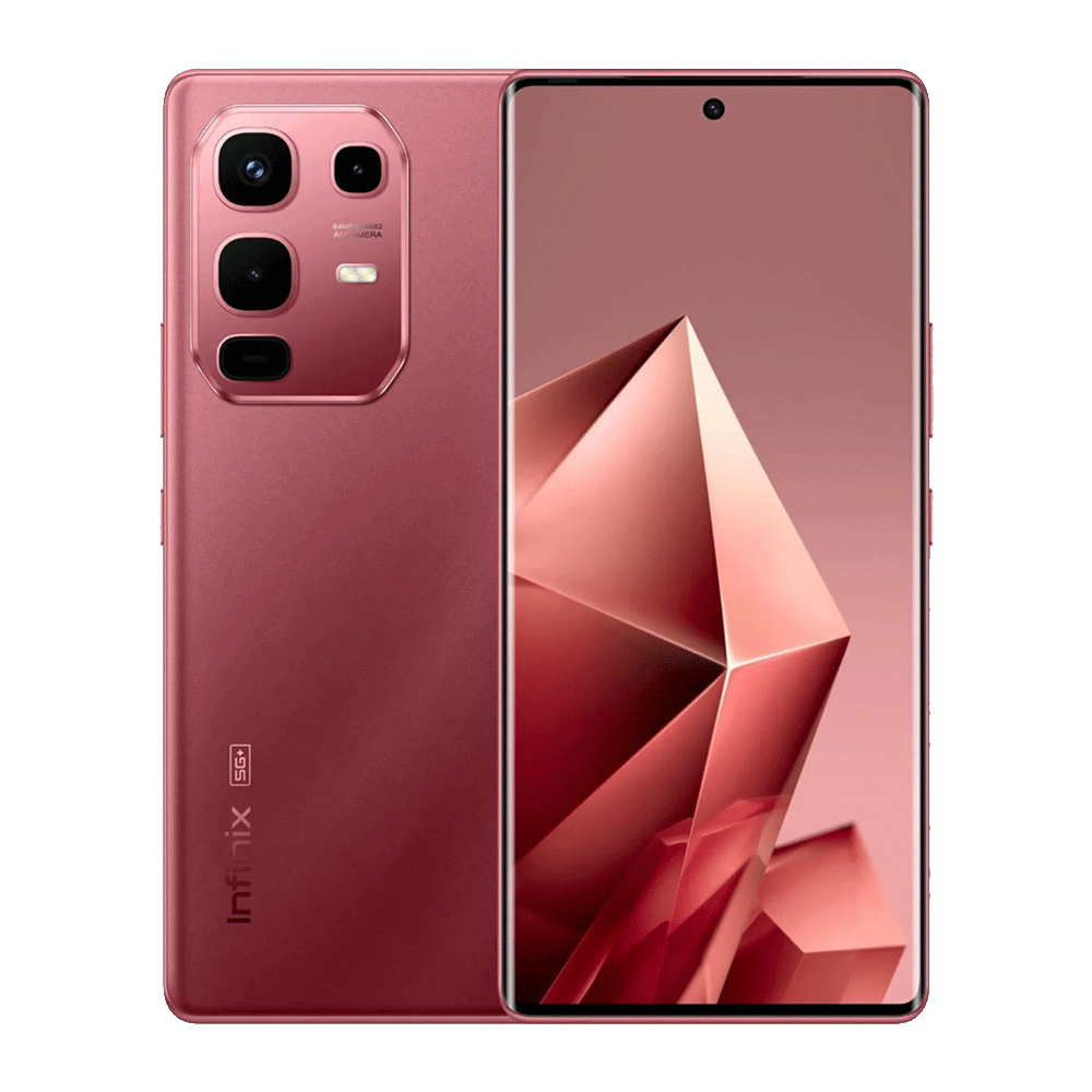 Infinix Note 50S 5G 6.7" Dual SIM, 256GB, 8GB RAM, Rojo