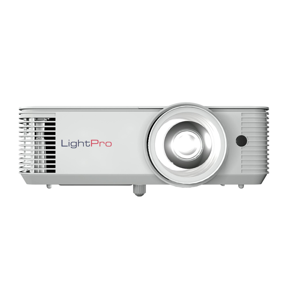 Proyector InFocus LightPro DLP, 1280x800 WXGA, 3800 lúmenes ANSI, Tiro Corto, con Bocinas, Blanco