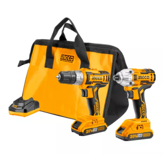 Ingco Taladro de Batería UCKLI2006, 3/8"