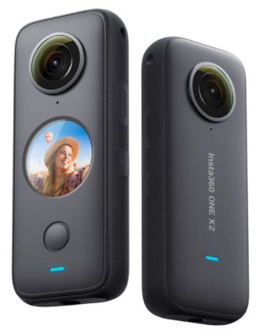 Cámara Deportiva Insta360 One X2, 4MP, 5K Ultra HD, MicroSD Max. 1TB 