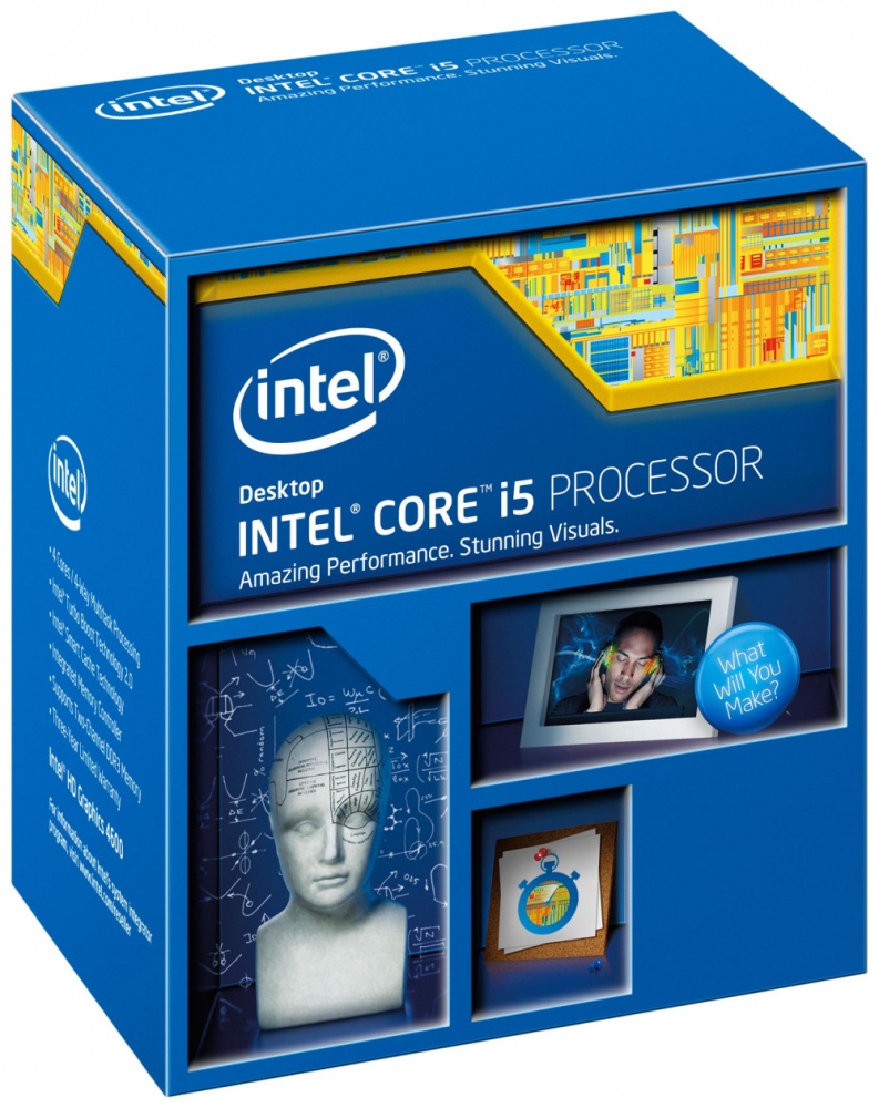 Procesador Intel Core i5-4590S, S-1150, 3GHz, Quad-Core, 6MB Smart Cache (4ta. Generación - Haswell)