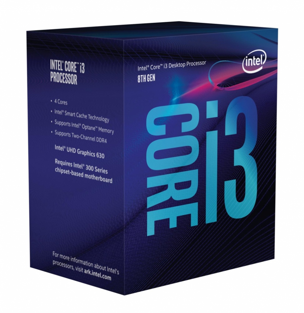 Procesador Intel Core i3-8300, S-1151, 3.70GHz, Quad-Core, 8MB SmartCache (8va. Generación Coffee Lake) ― Compatible solo con tarjetas madre serie 300